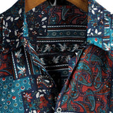 Cotton Casual Shirt for Men with Short Sleeves