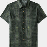 Vintage Bohemian Pattern Lightweight Summer Vacation Shirt