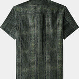 Vintage Bohemian Pattern Lightweight Summer Vacation Shirt