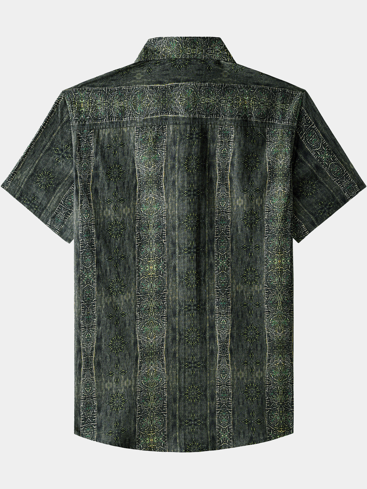 Vintage Bohemian Pattern Lightweight Summer Vacation Shirt