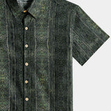 Vintage Bohemian Pattern Lightweight Summer Vacation Shirt