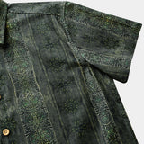 Vintage Bohemian Pattern Lightweight Summer Vacation Shirt