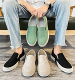 Breathable Canvas Slip-On Shoes
