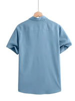 Casual Short Sleeve Cotton Shirt