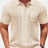 Abu Dhabi Textured Knit Polo