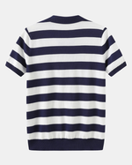 Hvar Stripe Knit Polo