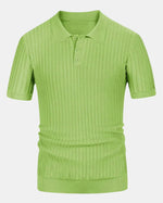 Rio Ribbed Knit Polo