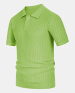 Rio Ribbed Knit Polo