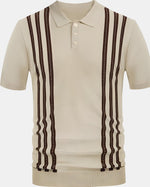 Ischia Vertical Stripe Polo