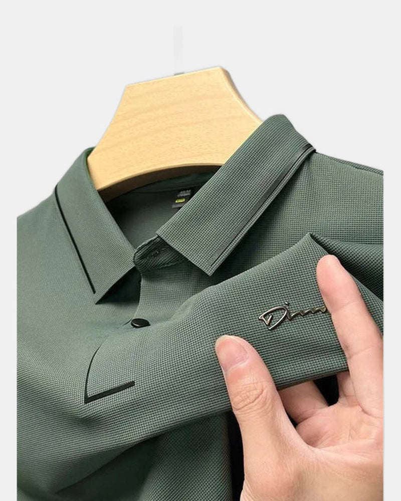 Men's Polo Shirt, Casual in Dark Green