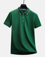 Split Tipped Pique Polo