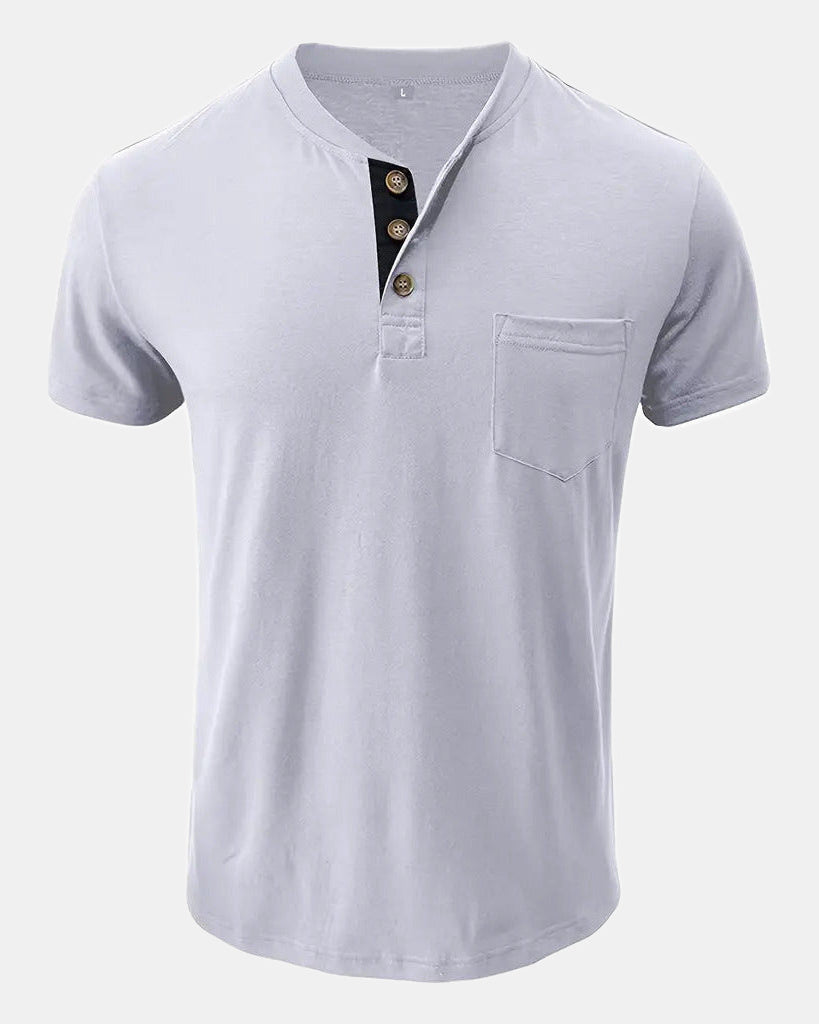 Men's Cotton T-Shirt in White