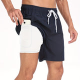 Swim trunks with pockets