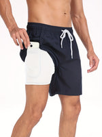 Swim trunks with pockets