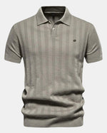 Bellagio Ribbed Knit Polo