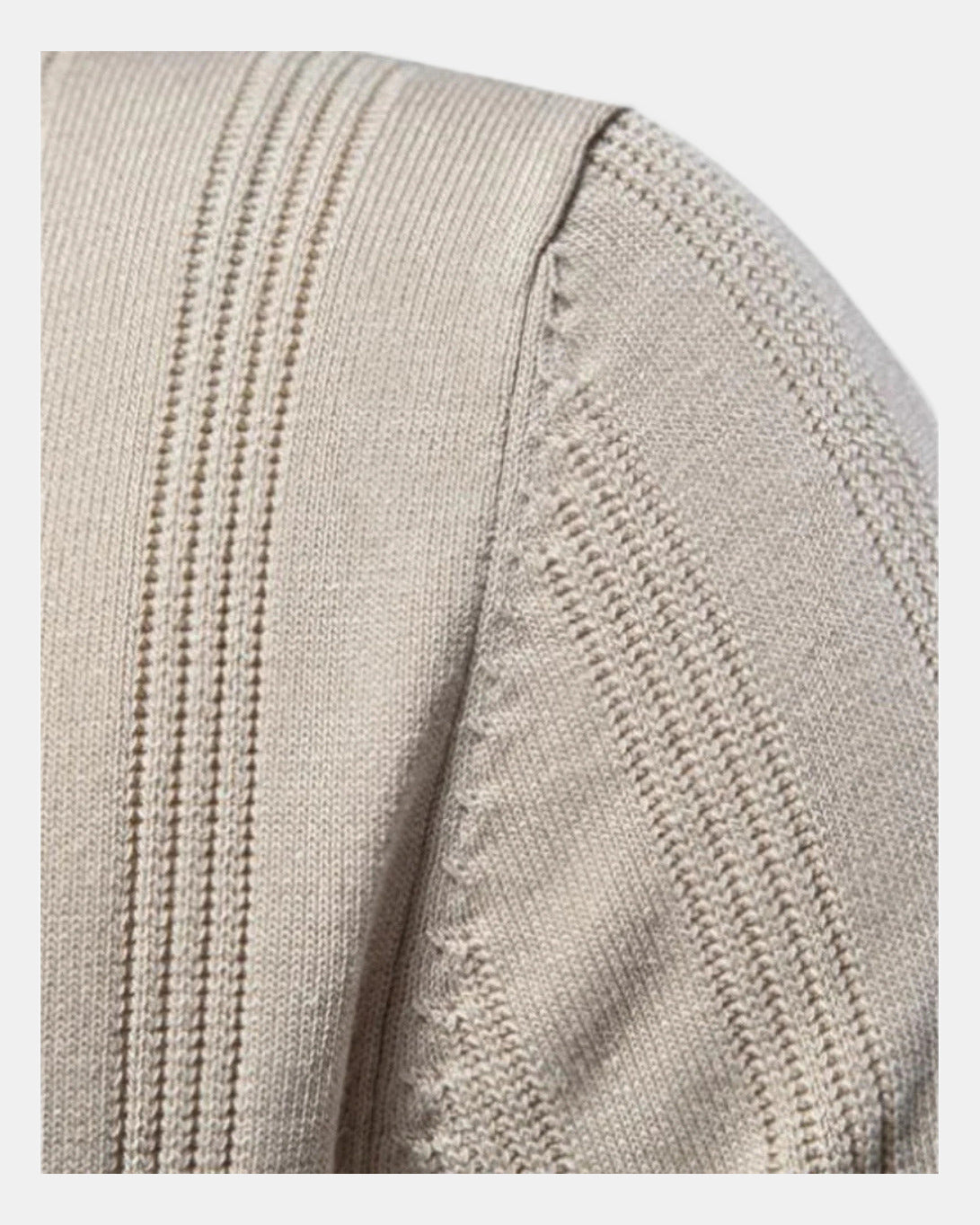 Men's Polo Shirt, Beige and Blue