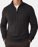 Aurelius Men's Wool Hoodie, Zip