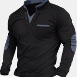 Men's Sweater, V-Neck, Gray and Green