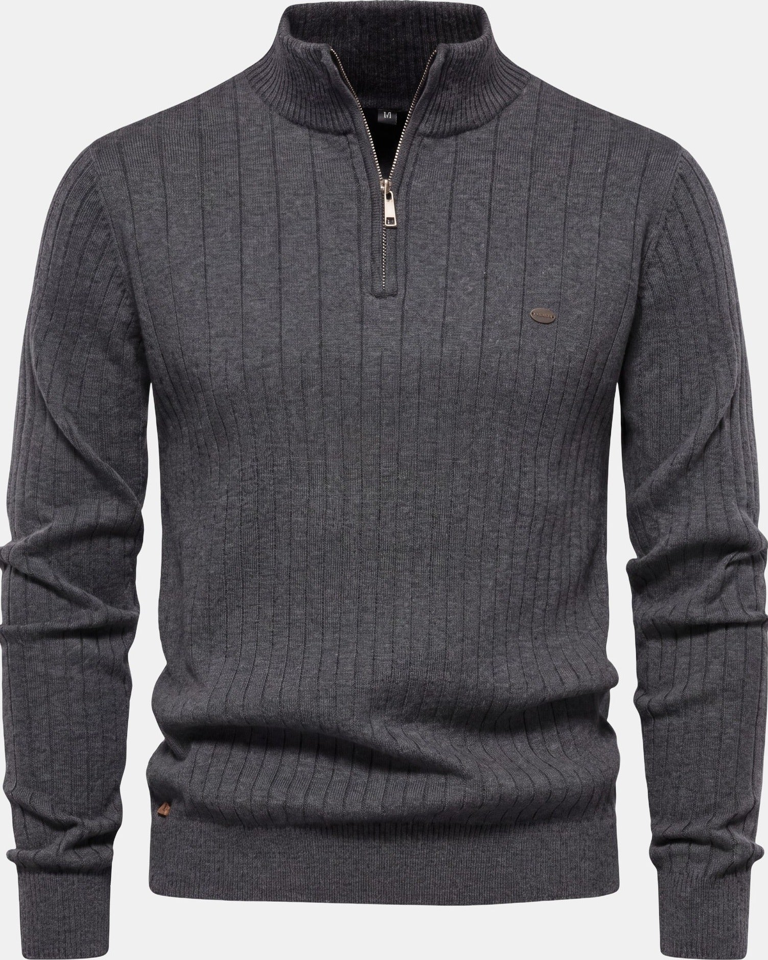Friedbert Men's Shirt Comfort Gray, photo studio