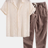 Cazel Men's Set, Short Sleeve