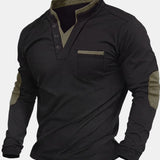 Men's Sweater, V-Neck, Gray and Green