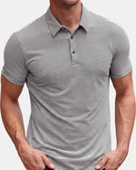 Rhodes Fine Stripe Polo