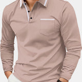 Vail Tipped Long-Sleeve Polo