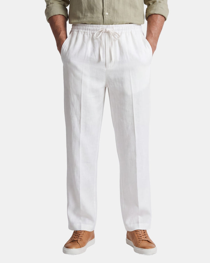 Damian - Fluid Linen Pants