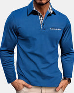 Men's Polo Shirt, Long Sleeve