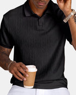 Sardinia Cable Knit Polo