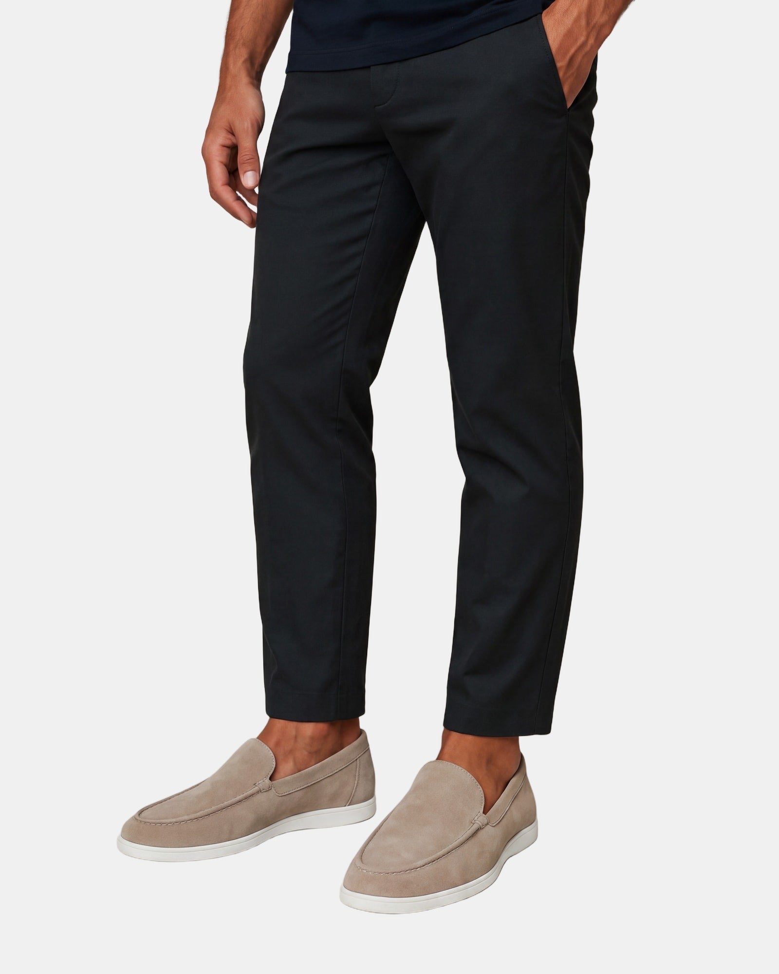 Freddie - Premium Suede Loafer Khaki Khaki, photo studio