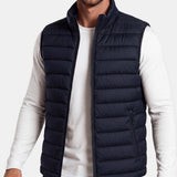 Men's Vest, Navy Down