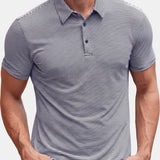 Rhodes Fine Stripe Polo