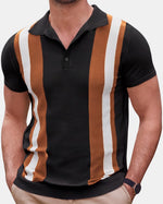 Taormina Vertical Stripe Polo