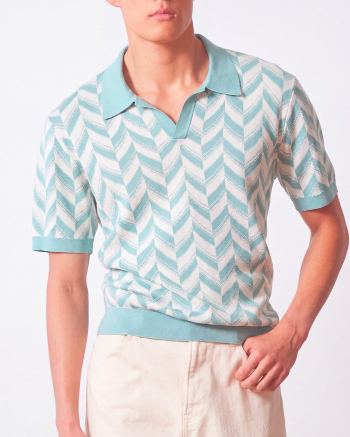 Jakub Men's Polo Shirt, V-Neck