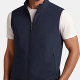 Men's Vest, Stand Collar, Zip