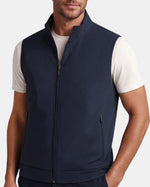 Men's Vest, Stand Collar, Zip