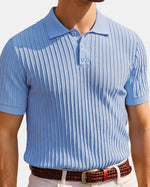 Rio Ribbed Knit Polo
