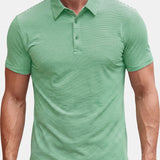 Rhodes Fine Stripe Polo