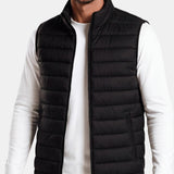 Men's Vest, Black Down Atlas