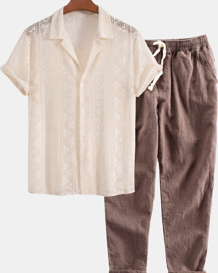 Cazel Men's Set, Short Sleeve