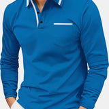 Vail Tipped Long-Sleeve Polo