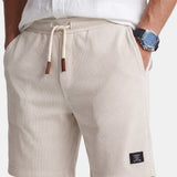 Archie - Casual Textured Knit Shorts