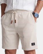 Archie - Casual Textured Knit Shorts