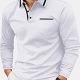 Vail Tipped Long-Sleeve Polo