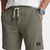 Tom - Casual Textured Knit Shorts