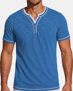 Nice Tipped Henley Tee