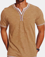 Nice Tipped Henley Tee