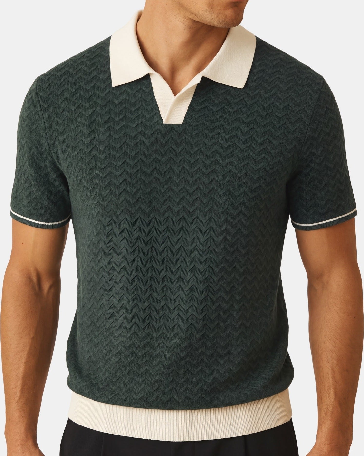 Luca Men's Polo Shirt, Riccio Fabric