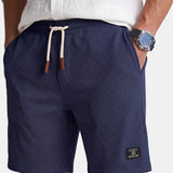 Victor - Casual Textured Knit Shorts